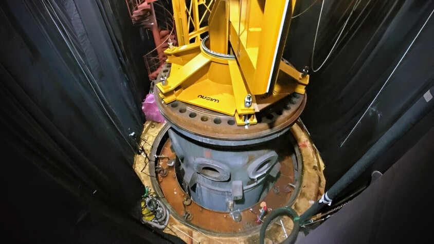 Participamos en el desmantelamiento del reactor Chooz A